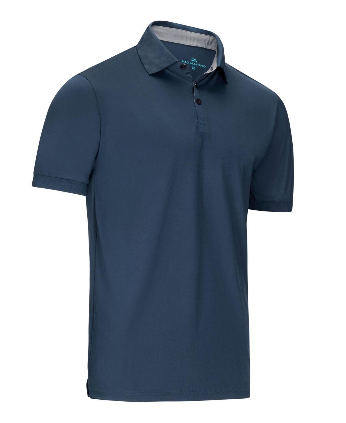 Mio Marino Mens Designer Golf Polo Shirt Product Image