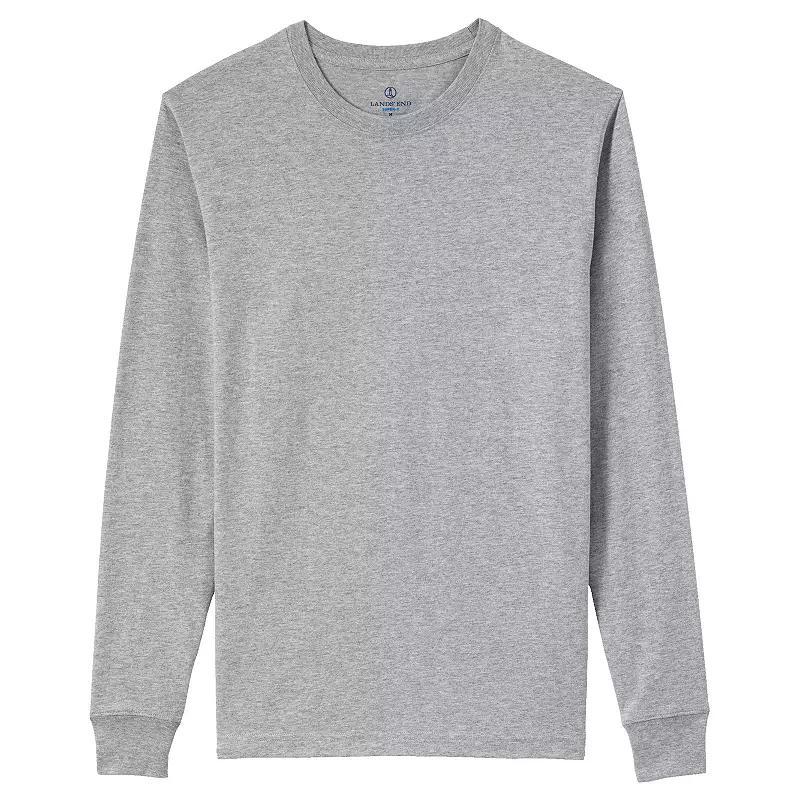 Mens Lands End Super-T Long Sleeve T-Shirt Product Image