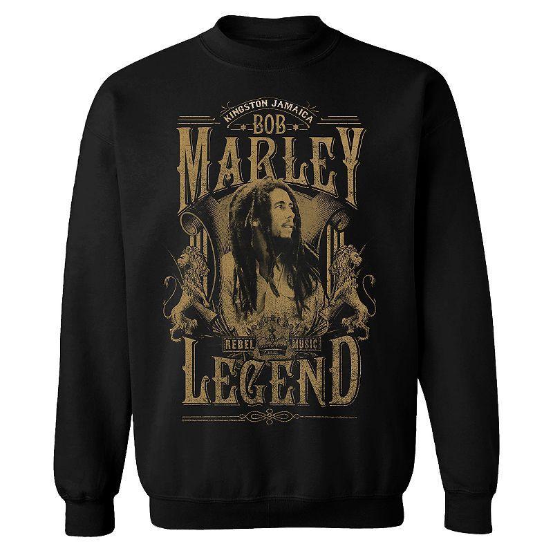 Mens Bob Marley Rebel Legend Sweatshirt Product Image