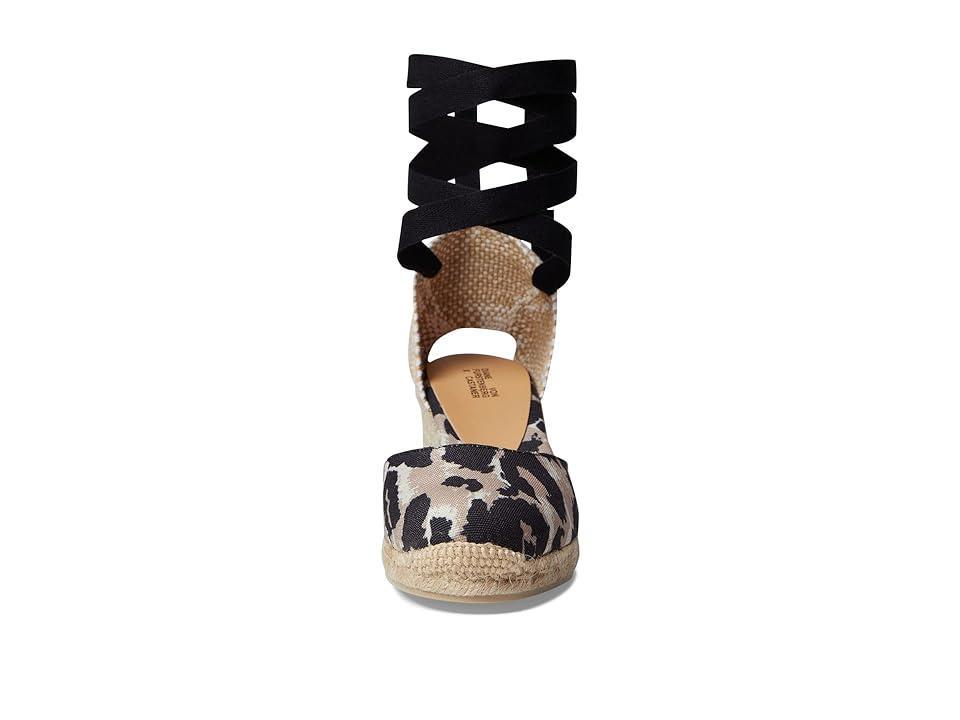 Womens Carina Animal-Print Wedge Espadrilles Product Image