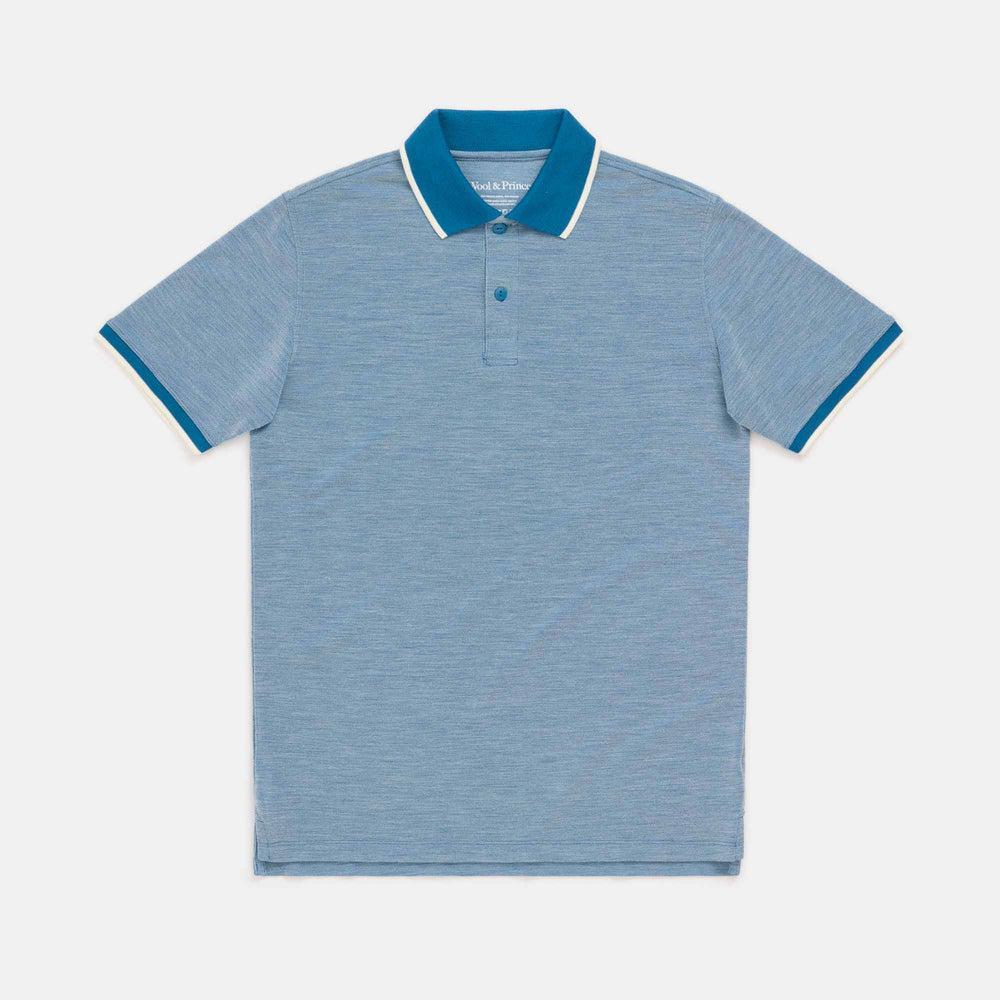 Tipped Pique Polo Product Image