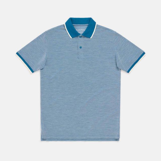 Tipped Pique Polo Product Image