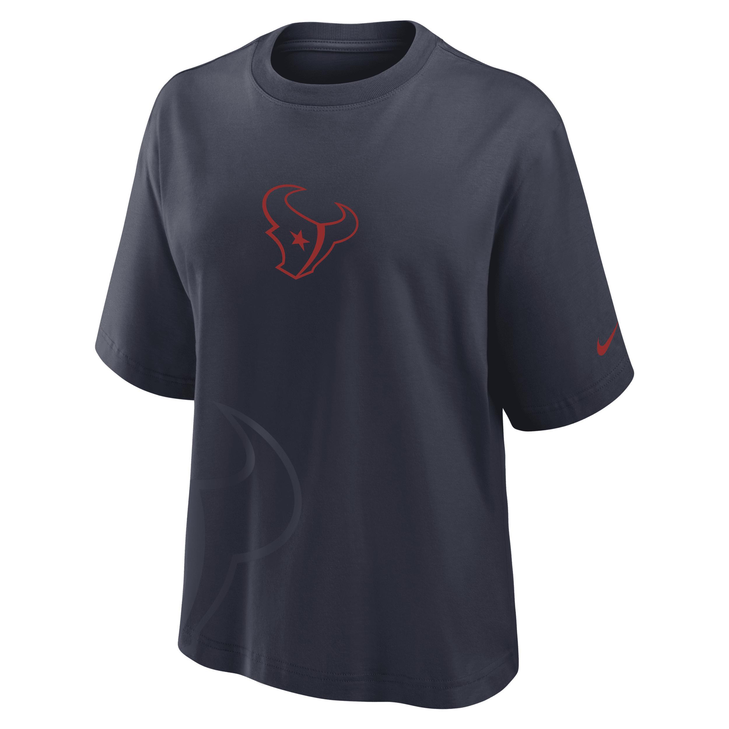 Houston Texans Boxy Women's Nike NFL T-Shirt Product Image