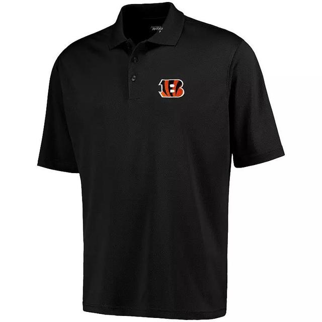 Antigua Cincinnati Bengals Pique Xtra-Lite Polo Mens Product Image