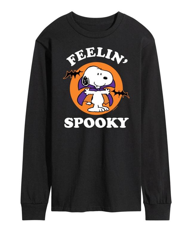 Airwaves Mens Peanuts Feelin Spooky T-shirt Product Image