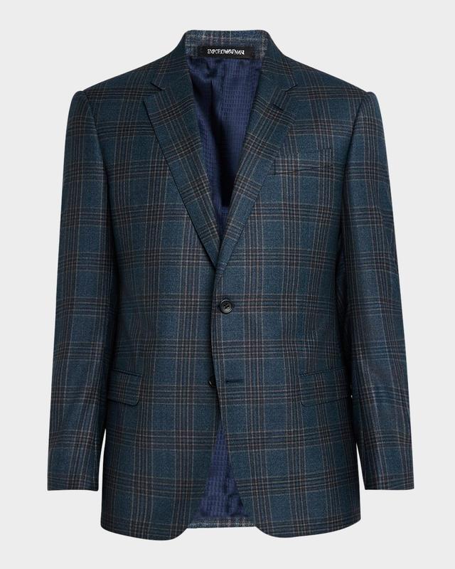 Men's 130s Wool Plaid Sport Coat Product Image