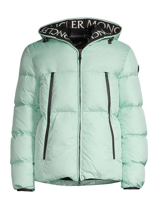 Mens Montcla Hooded Down Jacket Product Image