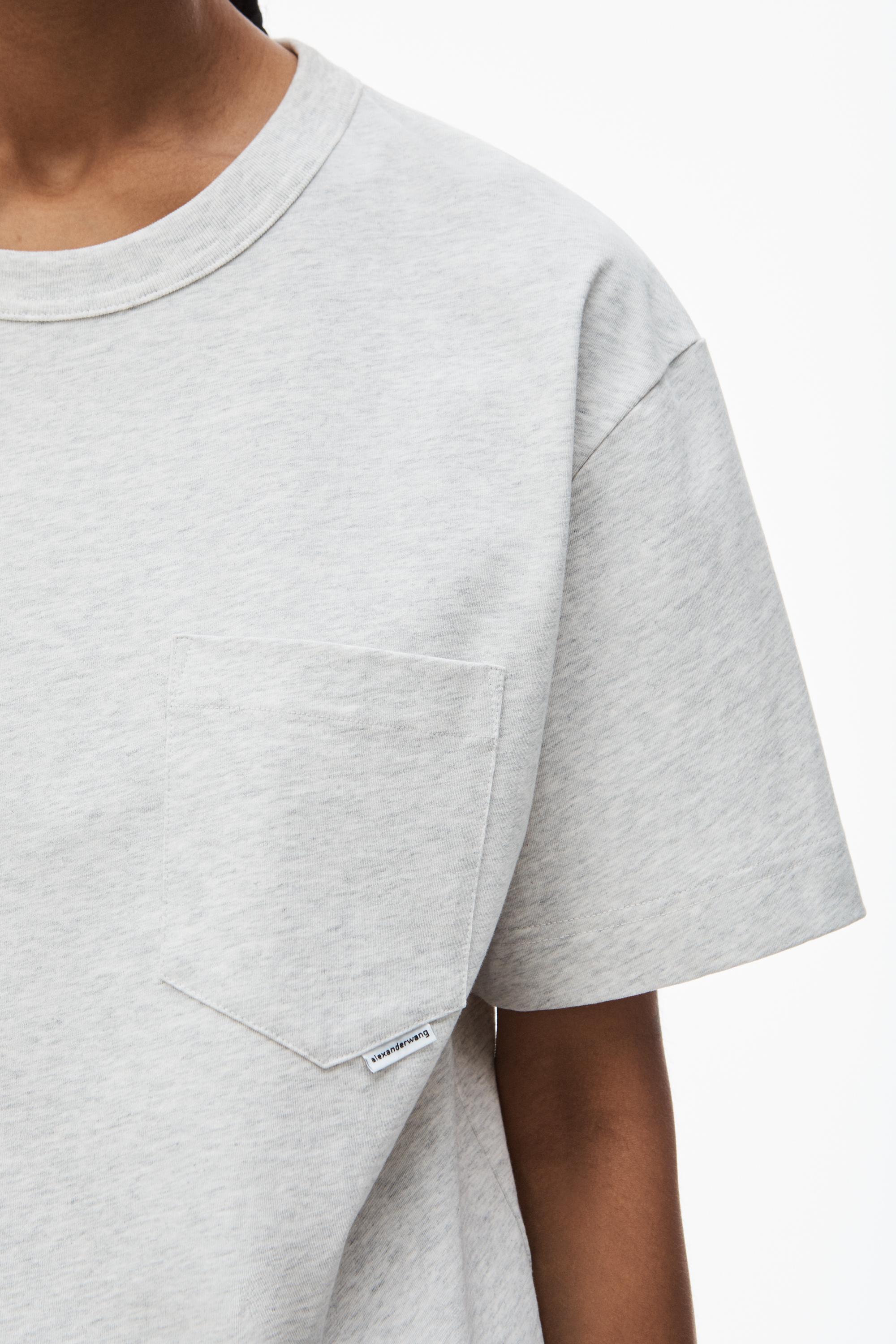 Pocket Tee In High Twist Jersey Product Image