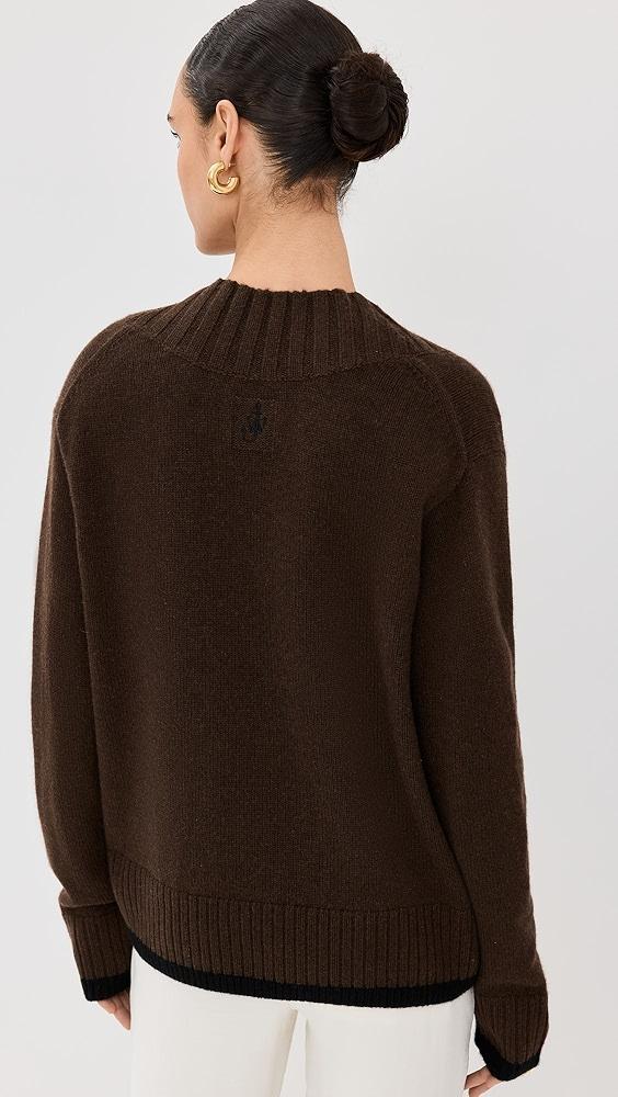 JW Anderson Slanted V Neck Pullover | Shopbop Product Image