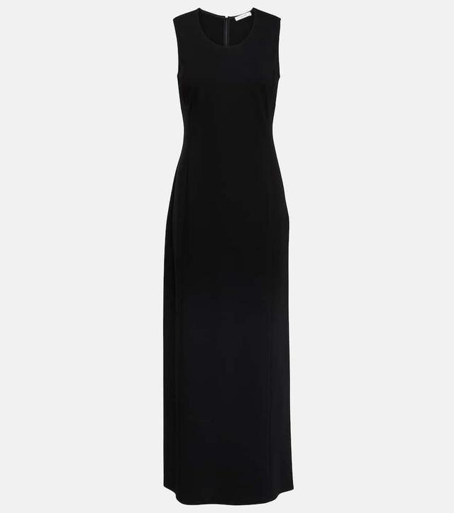 Opal Sleeveless Scoop-neck Maxi Dress In Black Product Image