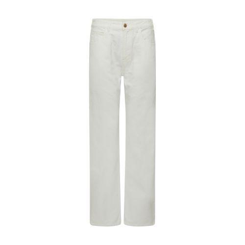 Wide Pants In White Product Image