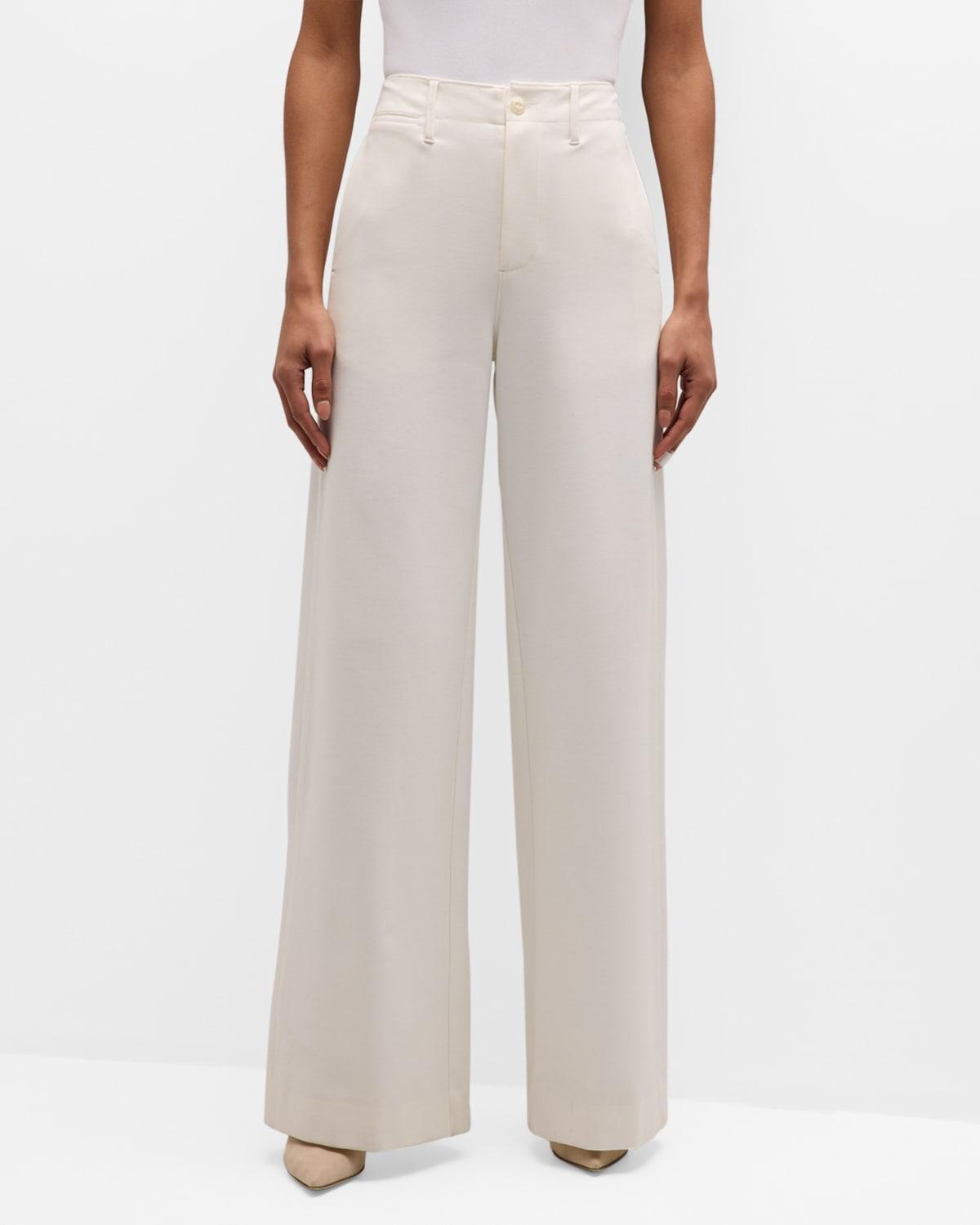 rag & bone Sofie Ponte Wide Leg Pants Product Image