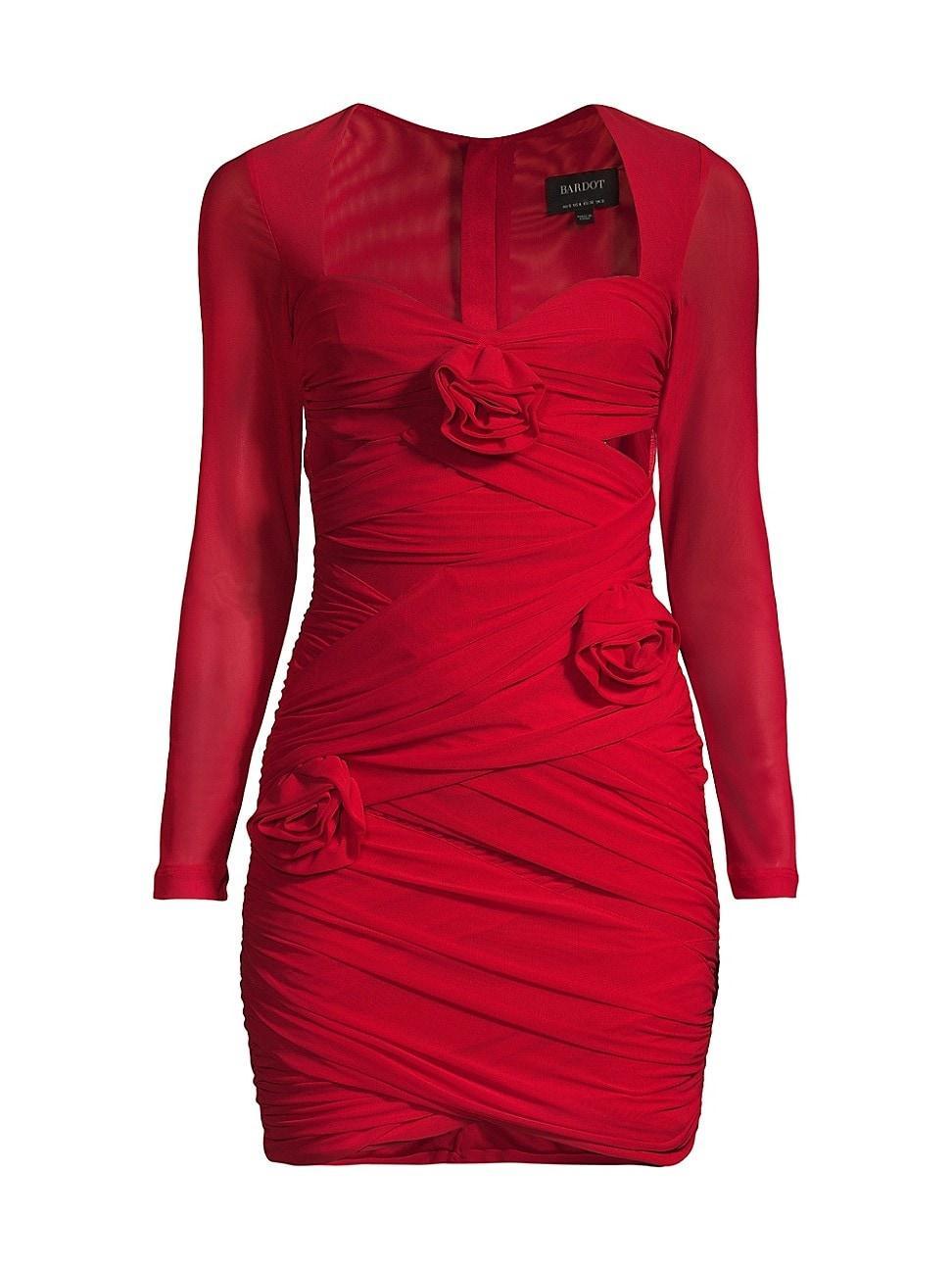 Bardot Pippa Mesh Mini Dress Size 10, 2. Product Image