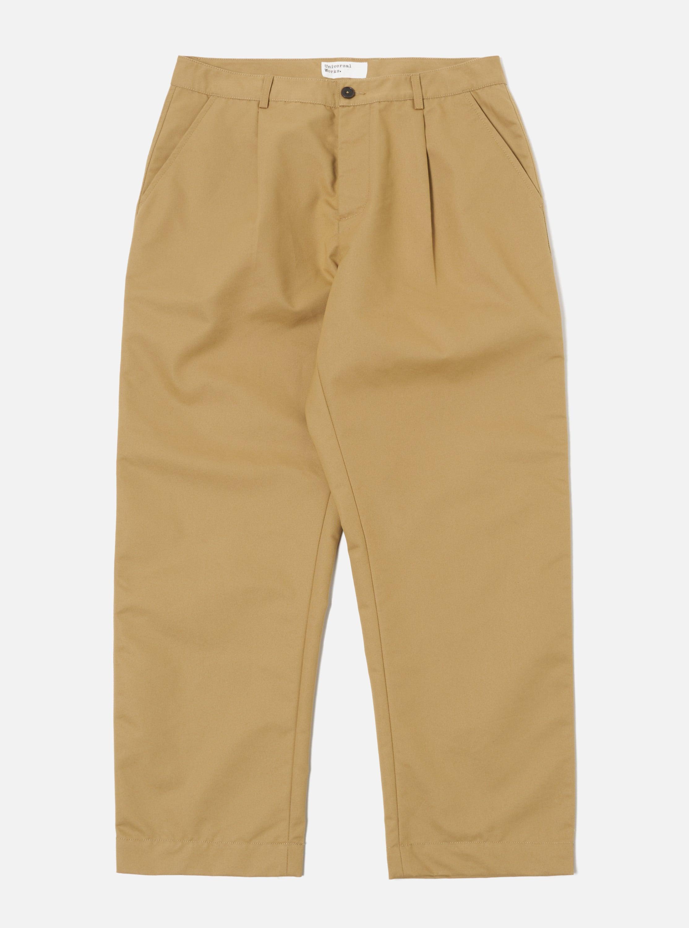 Universal Works Duke Pant in Sand Brushed Polytech Product Image