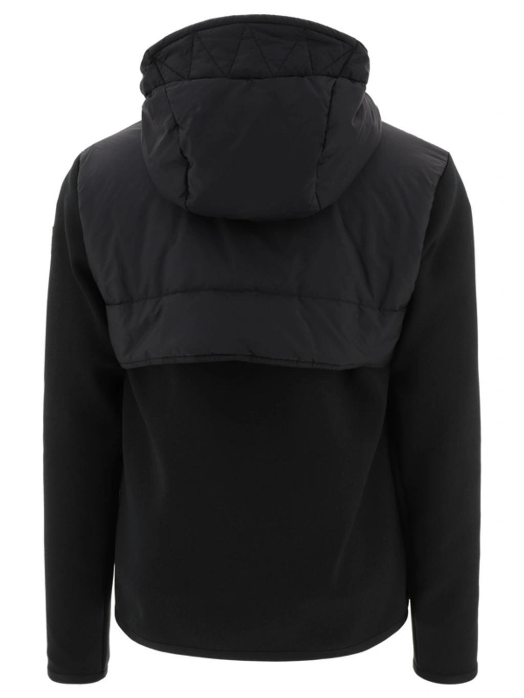 MONCLER Grenoble Knit Nylon Cardigan In Black Product Image