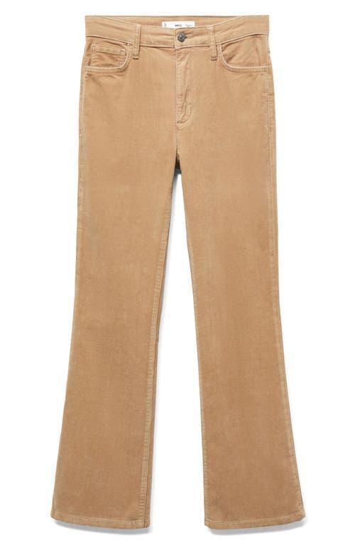 MANGO Crop Flare Jeans Product Image