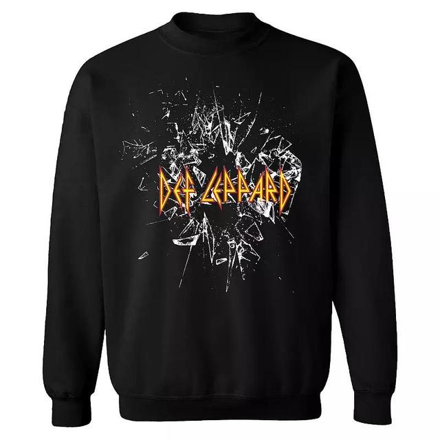 Mens Def Leppard Shatter Logo Sweatshirt Product Image