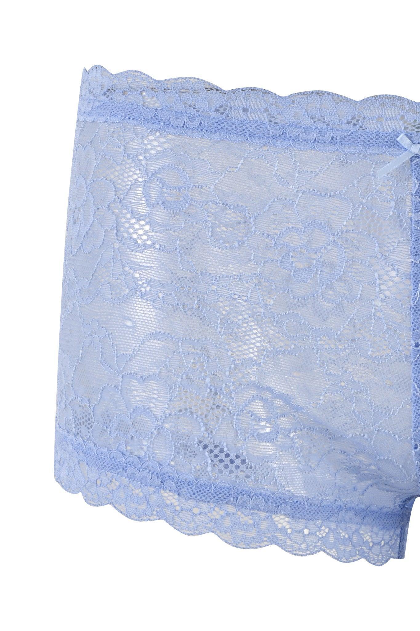 SERINA SHORT - BLUE : LACE Product Image