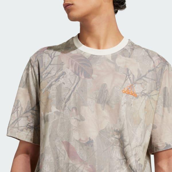 adidas Camo Tee Alumina S Mens Product Image