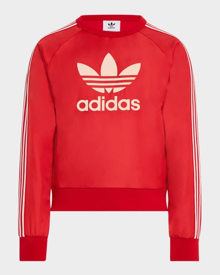 Mens adidas x Wales Bonner Three-Stripe Crewneck Shirt Product Image