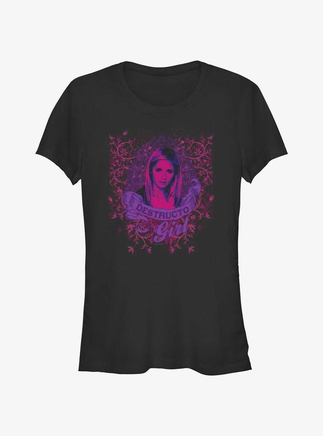 Buffy The Vampire Slayer Destructo Girl Girls T-Shirt Product Image