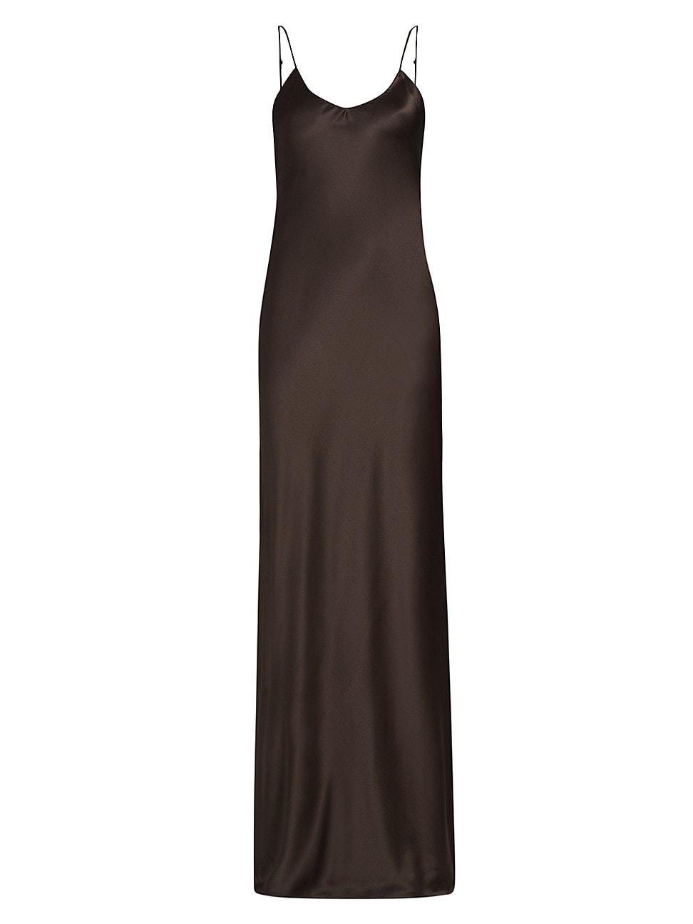 Womens Cami Silk Charmeuse Gown Product Image