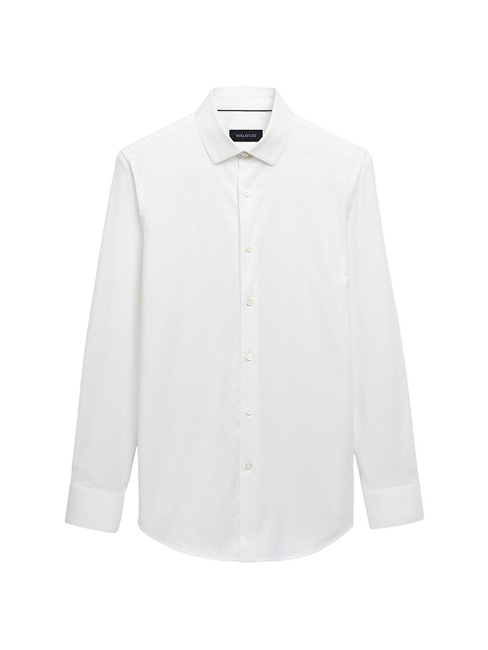 Mens Cotton Tech Button-Up Shirt Product Image