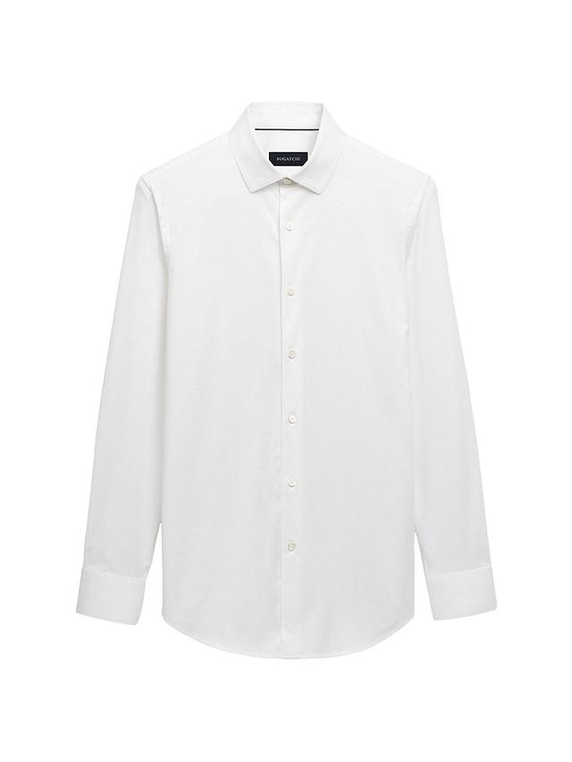 Mens Cotton Tech Button-Up Shirt Product Image