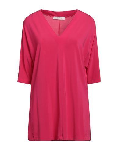 MAX MARA Woman Top Fuchsia Size L Viscose, Elastane In Pink Product Image