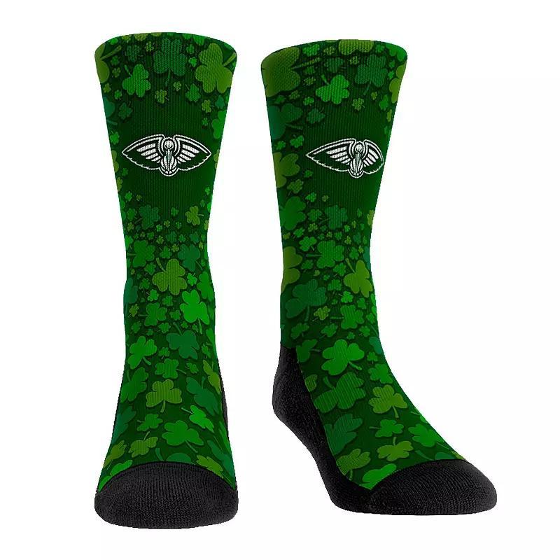 Rock Em Socks Chicago Bears St. Pattys Day Shamrock Crew Socks, Mens Product Image