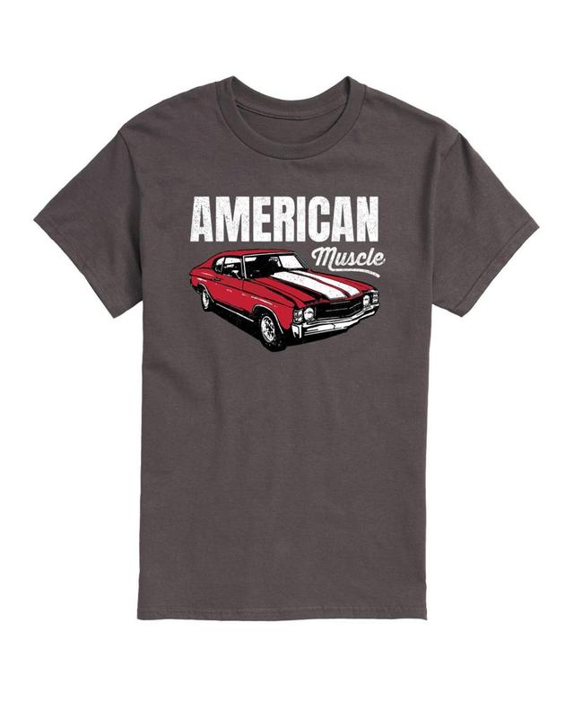 Instant Message Mens Mens Tee Shirts CHARCOAL American Muscle Tee - Men Product Image