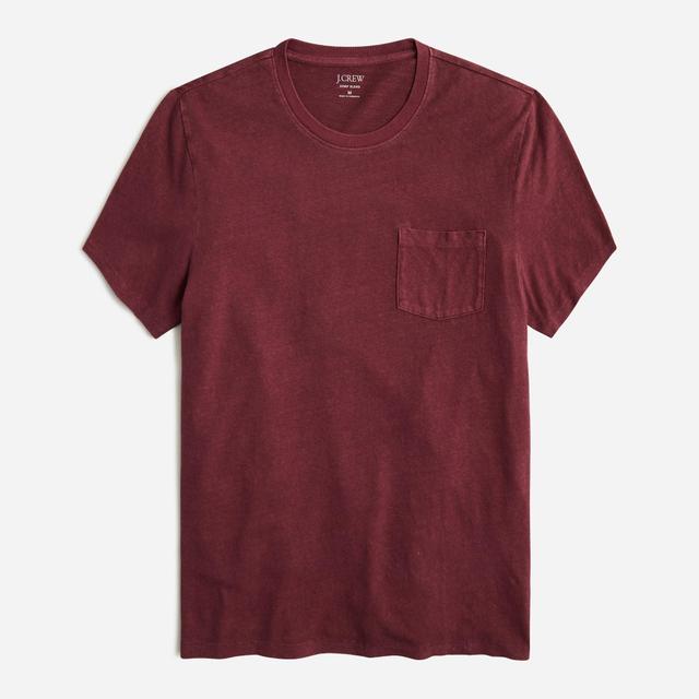 Hemp-organic cotton-blend pocket T-shirt Product Image