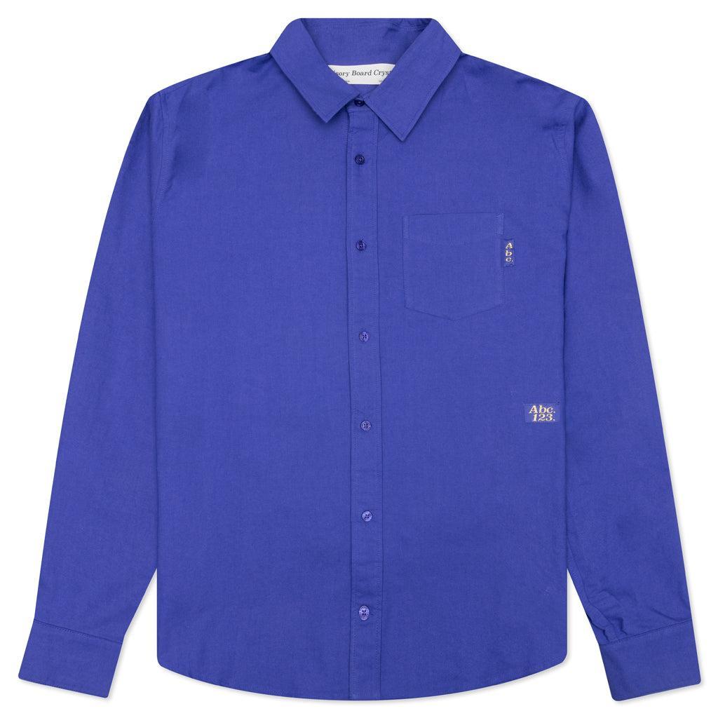 Oxford Shirt - Sapphire Male Product Image