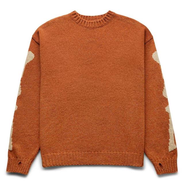 5G WOOL BONE CREW SWEATER Male Product Image