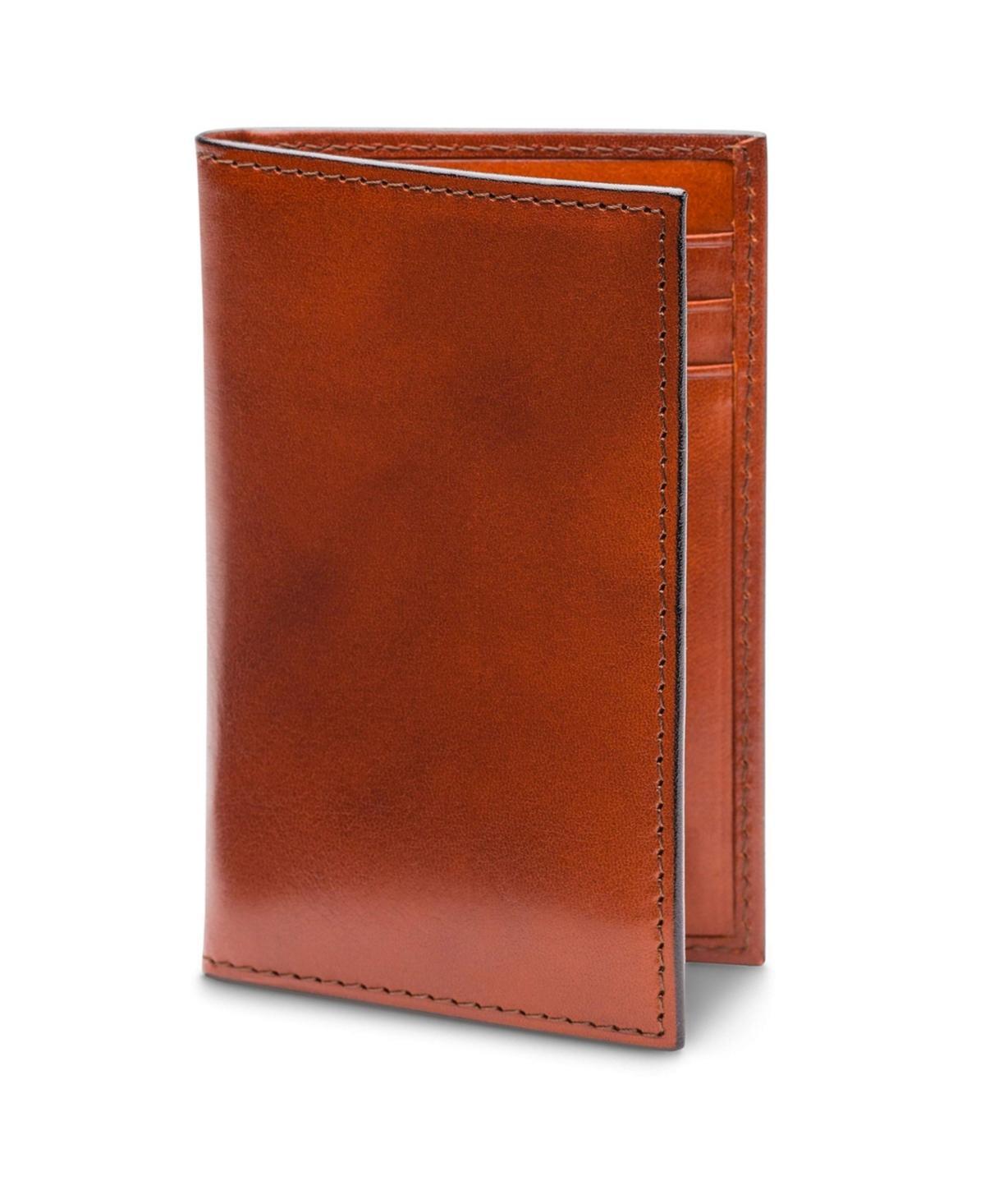 Bosca Old Leather Collection - 8 Pocket Credit Card Case (Amber) Wallet Product Image