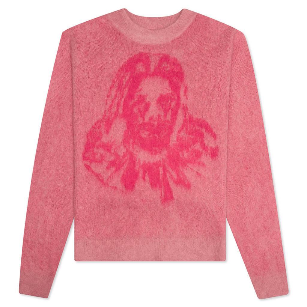 Saint Michael x Born x Raised Clown Knit - Pink Male Product Image