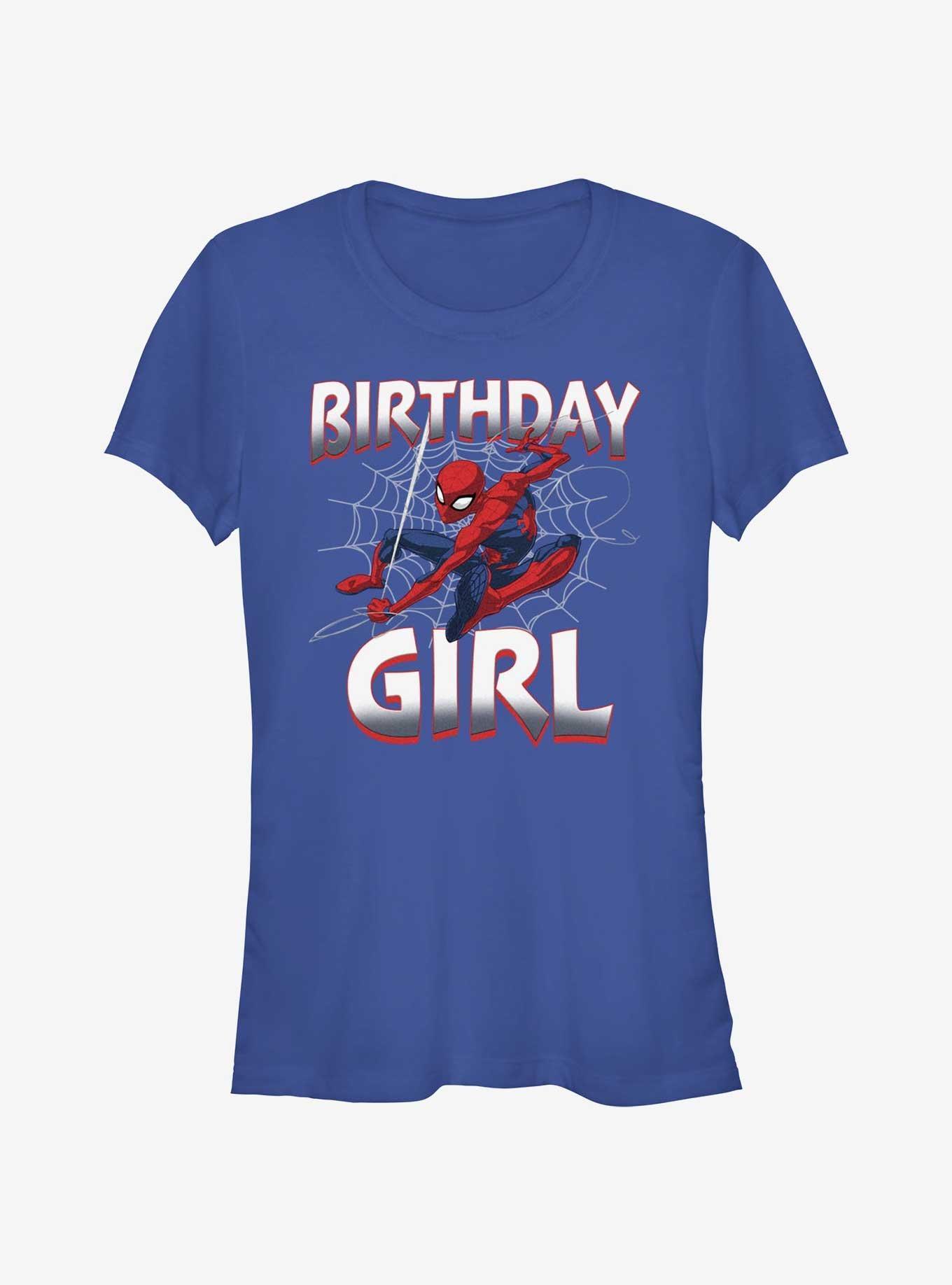 Marvel Spider-Man Birthday Girl Spidey Girls T-Shirt Product Image