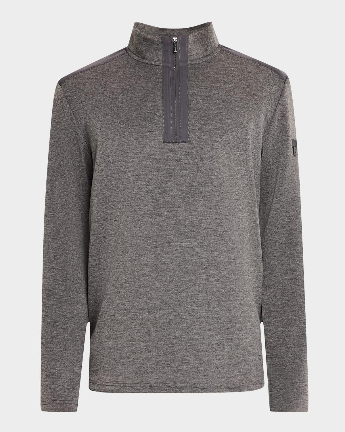 Mens Soft Touch Quarter-Zip Sweater Product Image