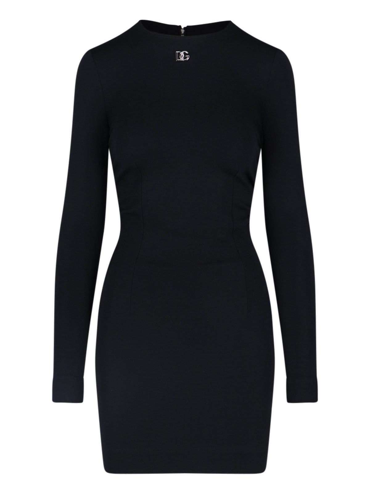 DOLCE & GABBANA Mini Dress In Black product image