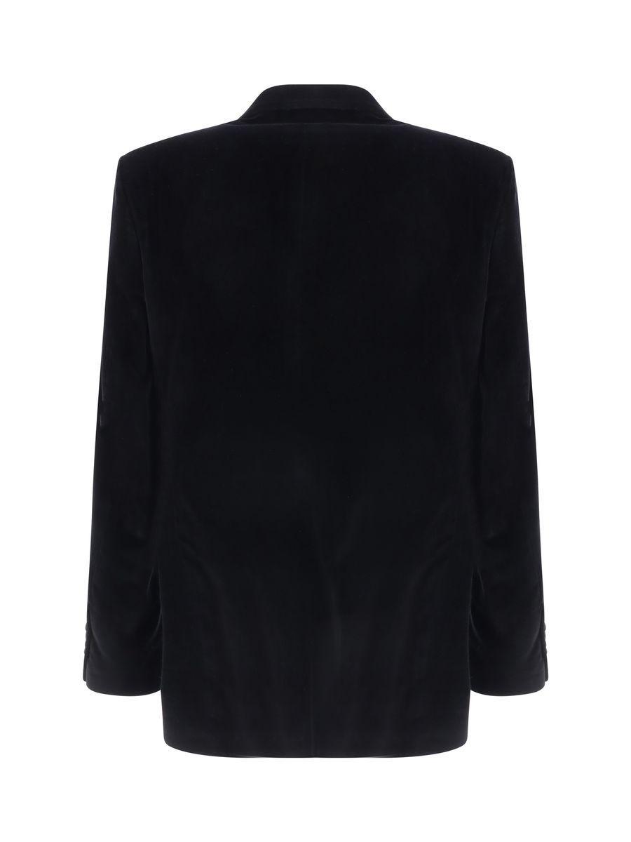 Black Velvet Jacket Product Image