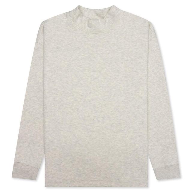 Essentials Core Relaxed Mockneck - Light Oatmeal Male Product Image