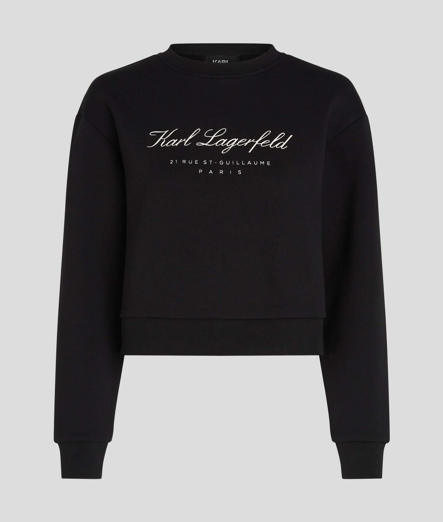 HOTEL KARL CROPPED SWEATSHIRT Product Image