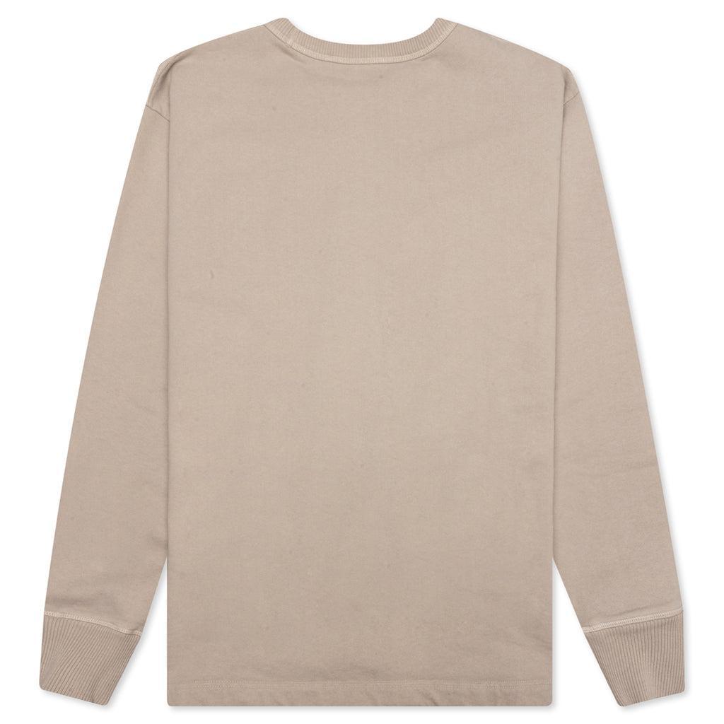 Stamp Logo Sweater - Oyster Grey Male Product Image