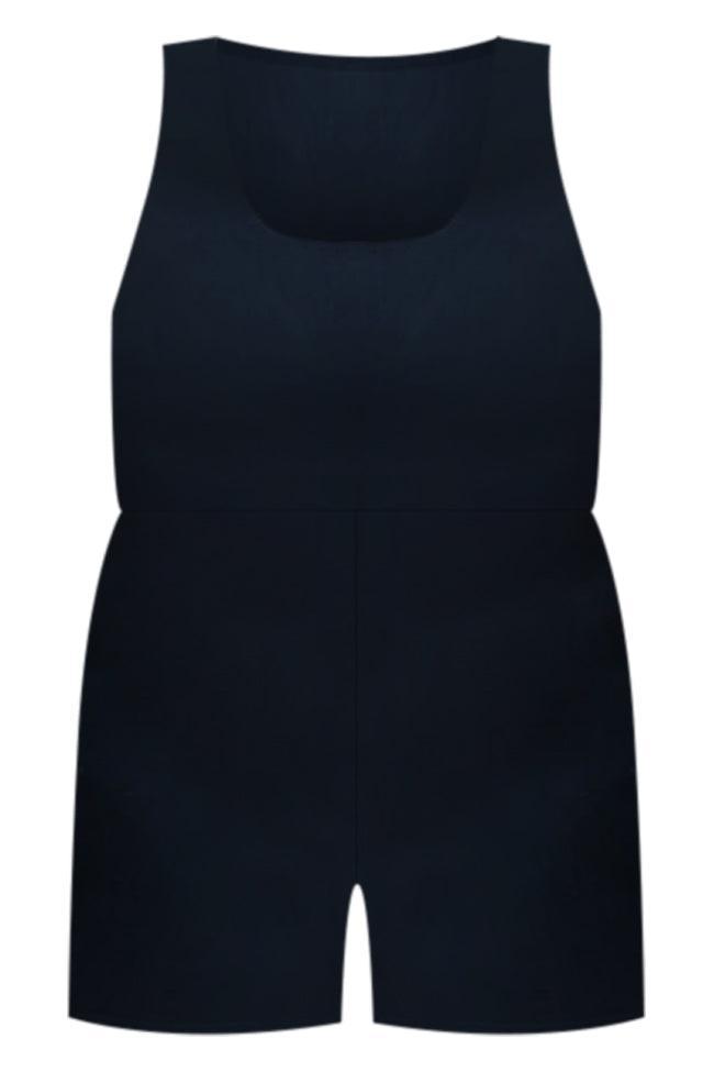 She's A Go Getter Black Active Onesie FINAL SALE Product Image