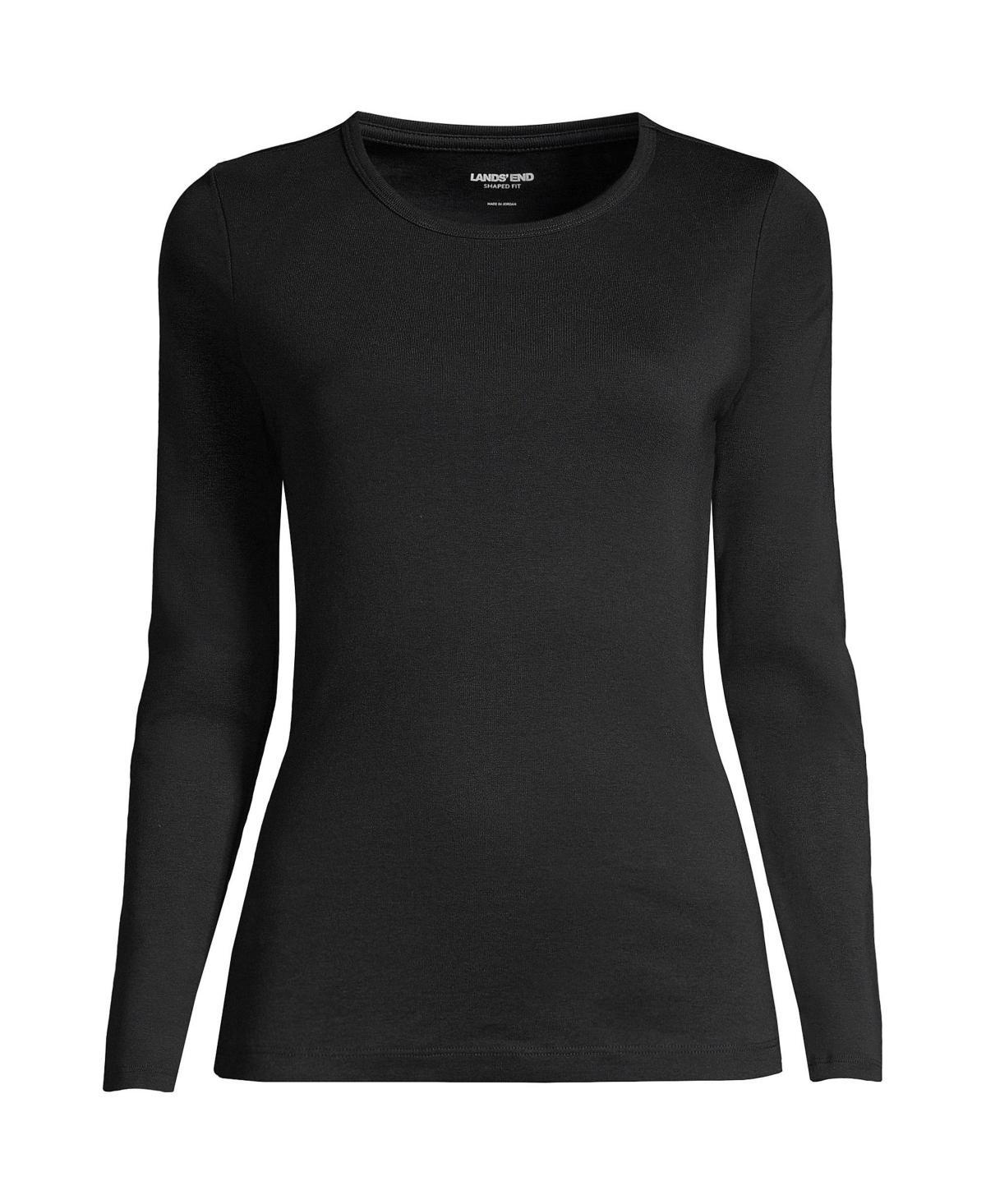 Lands End Womens Cotton Rib T-shirt Product Image