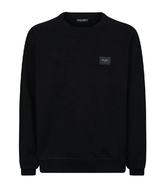 Cotton Logo Sweatshirt In Multi Product Image