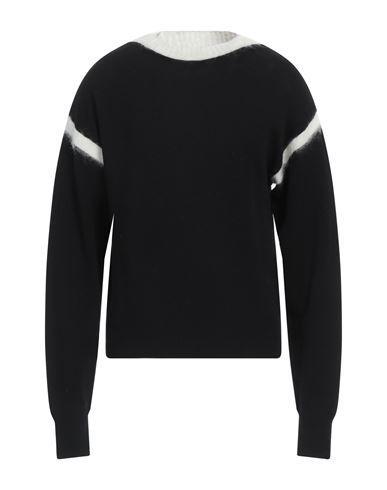 Black Logo Detail Sweater Product Image