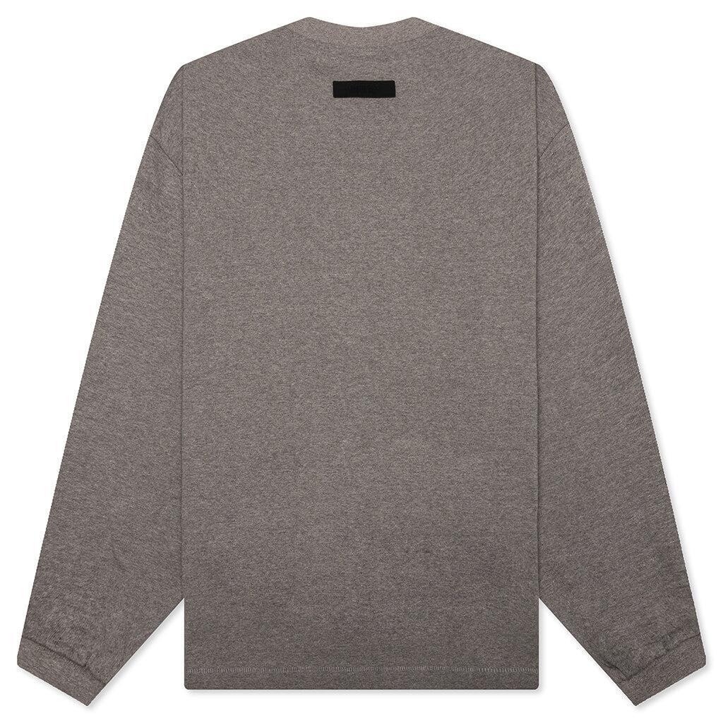 Essentials Heavy L/S Tee - Heather Grey Male Product Image