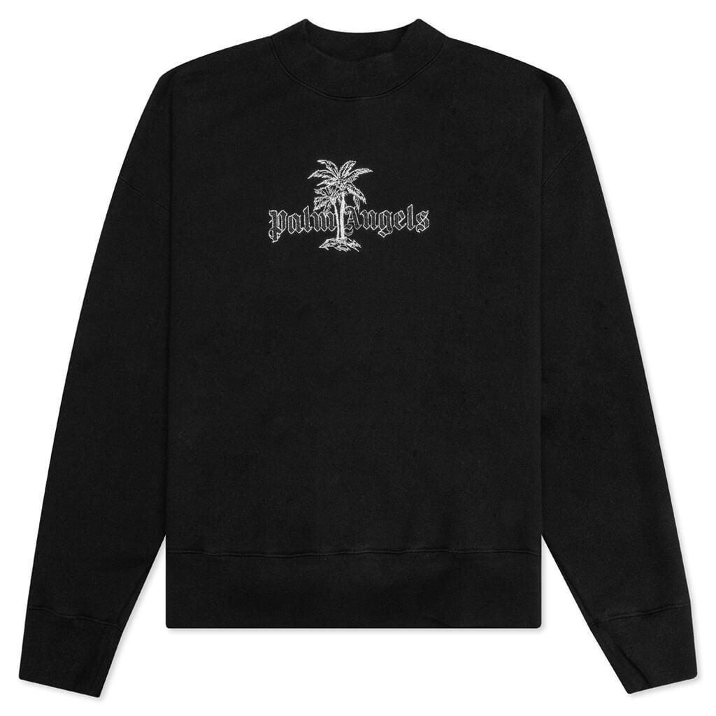 Sunset Palms Crewneck - Black/White Male Product Image