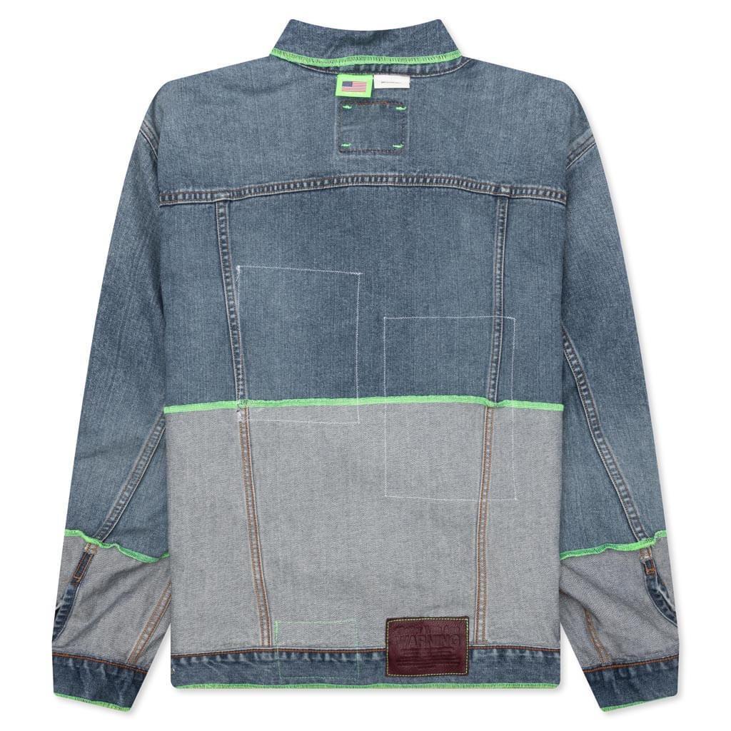 Escapade Reversible Denim Jacket - Blue Male Product Image